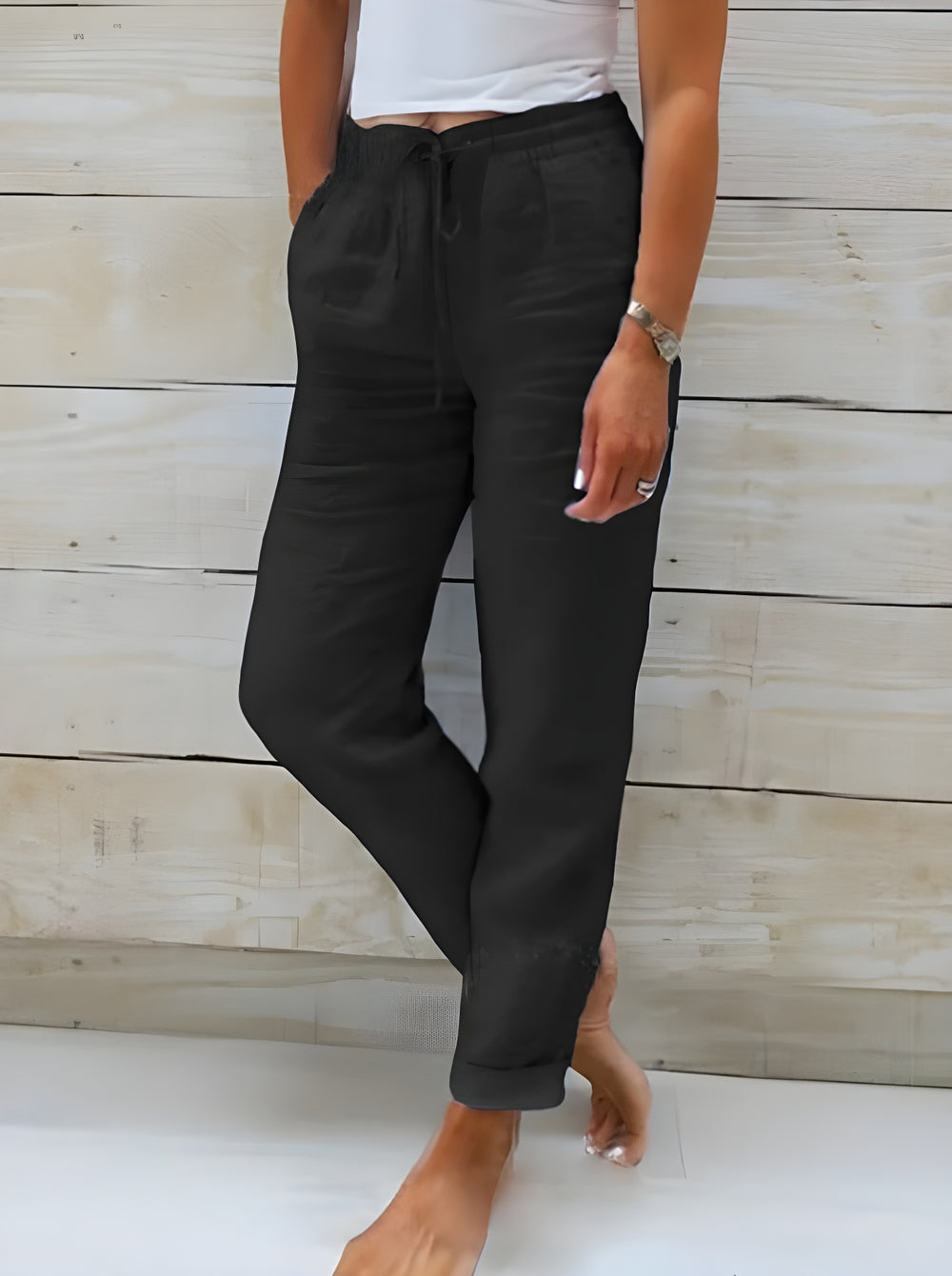 R&B | Lockere Damen Baumwollhose – Bequem & Stylisch