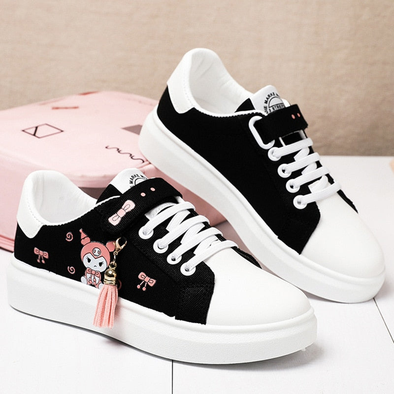 Canvas-Sneaker | Kawaii-Stil für alle Jahreszeiten