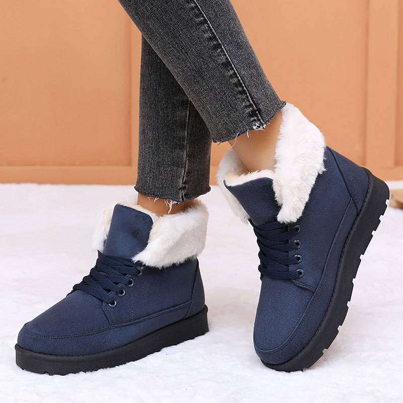 Kuschelige Damen-Winterstiefel mit Fellfutter R&B R&B