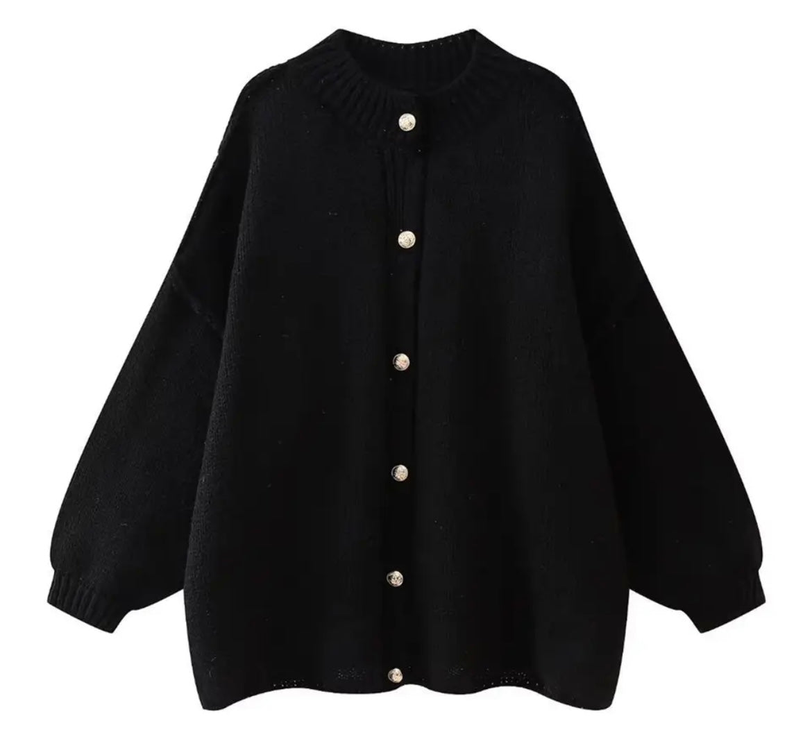 R&B | Gemütlicher Oversized Strickcardigan-Pullover