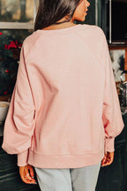 R&B | Weihnachts LR&Bkuchenmann Pailletten Langarm Sweatshirt