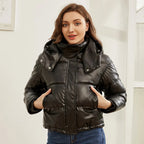 R&B | Stylische Steppjacke mit Kapuze