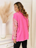 R&B | Rohsaum Drop-Shoulder Denimjacke