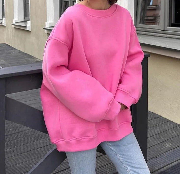 R&B | Overgröße Strickpullover für lässiges Schichten