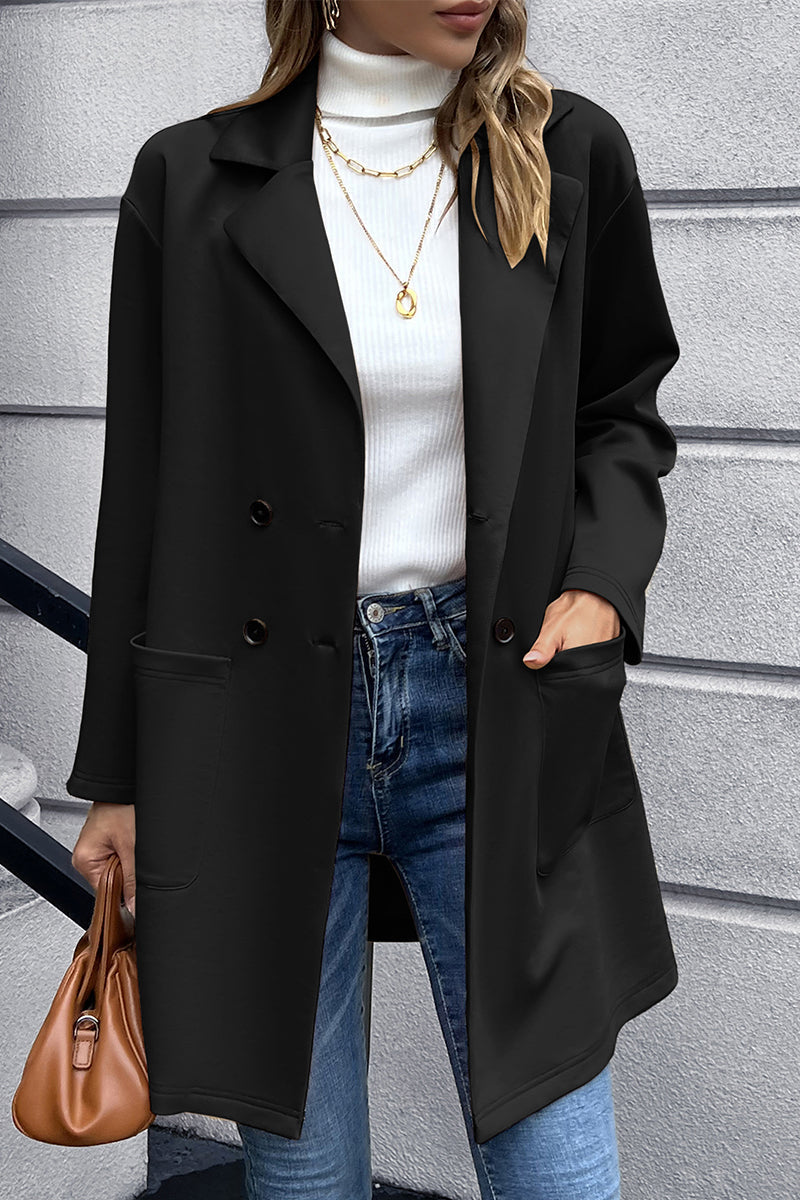 R&B | Reverskragen Langarm Blazer