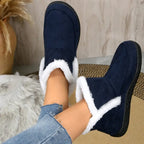 R&B | Damen Plüschfell Winter Stiefeletten
