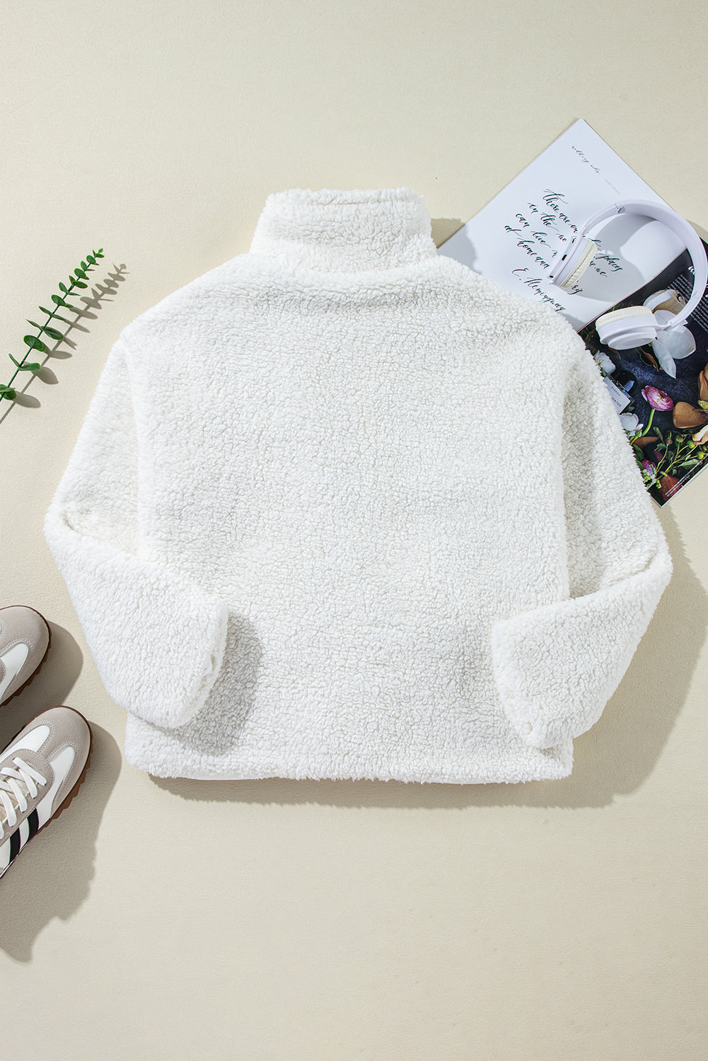 R&B | Leichtgewicht Teddyjacke Polyester Weich und Warm