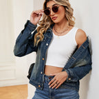 R&B | Gewaschenes Denim-Jacke