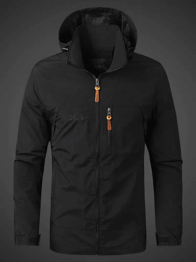 R&B | Wasser und Winddichte Herren Outdoor Jacke für Alle Aktivitäten