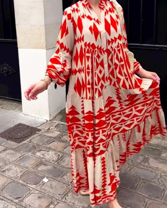 R&B | Elegantes lockeres Hemd-Rock-Kleid