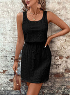 R&B | Ärmelloses Kleid mit hohlem Kordelzug für Damen