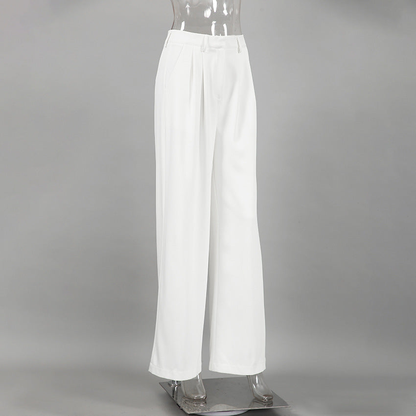 R&B | Hochgeschnittene Hose mit Weitem Bein