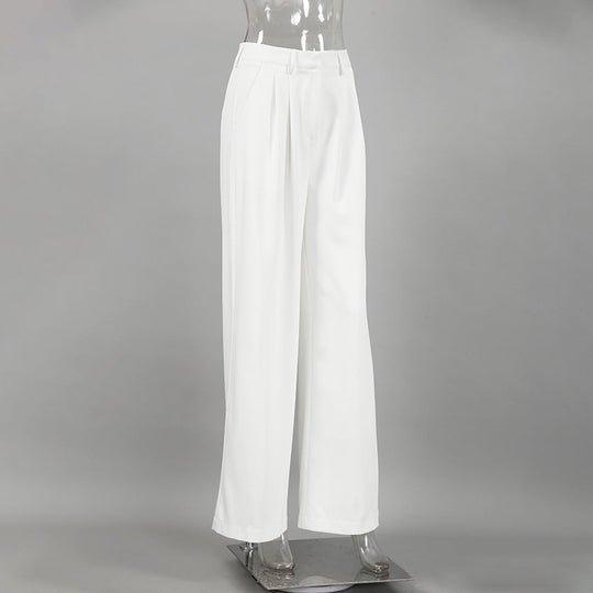 R&B | Hochgeschnittene Hose mit Weitem Bein