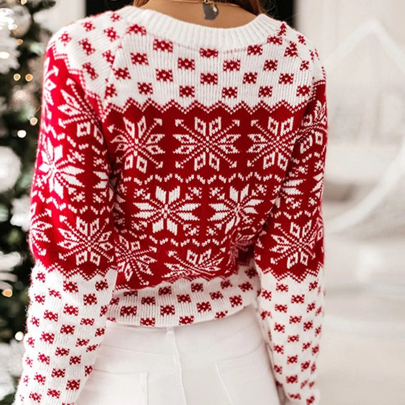 R&B | Weihnachtlicher Strickpullover