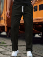 R&B | Stilvolle Kordelzug Athletische Hosen mit Taschen für Herren