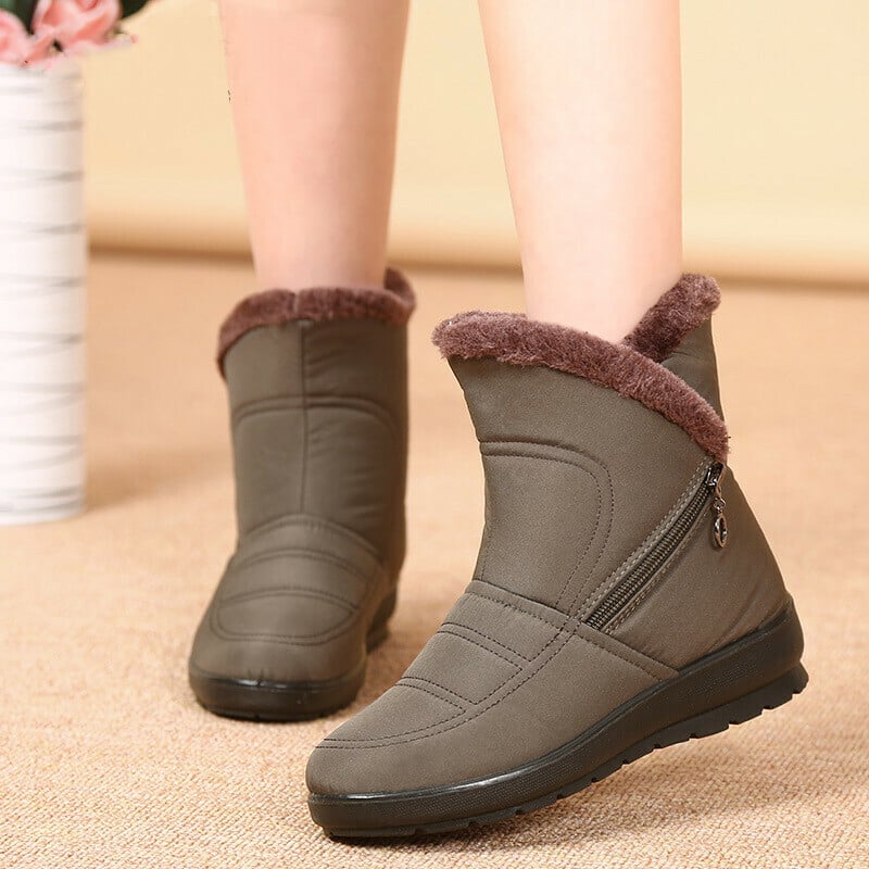 Damen-Schneestiefel, wasserdicht & warm R&B R&B