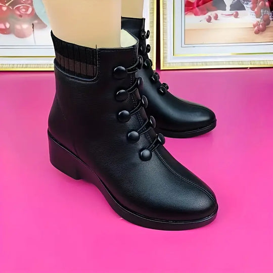 Lässige Stiefeletten mit Keilabsatz R&B R&B