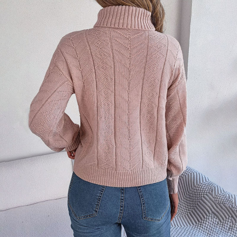 R&B | Schlichter Strickpullover Für Damenmode
