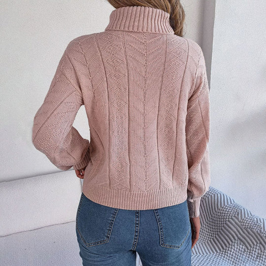 R&B | Schlichter Strickpullover Für Damenmode