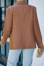 R&B | Doppelreiher-Reverskragen Langarm Blazer