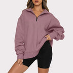 R&B | Sweatshirt mit Kragen für Frauen