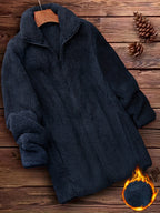 R&B | Plüschjacke Polyester Weich und Warm
