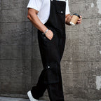 R&B | Große Größen Jeanslook Overall In Einfarbig