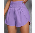 R&B | Lockere Sportshorts mit hoher Taille