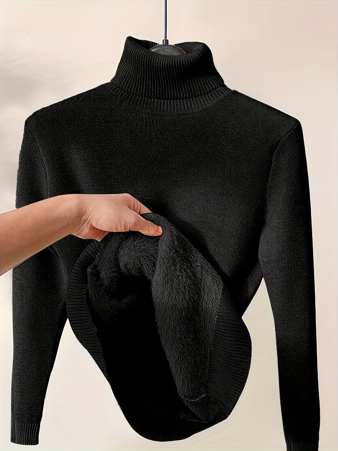 R&B | Weicher Rollkragenpullover für Kalte Tage