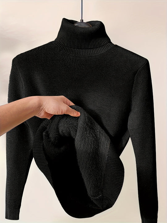 R&B | Weicher Rollkragenpullover für Kalte Tage