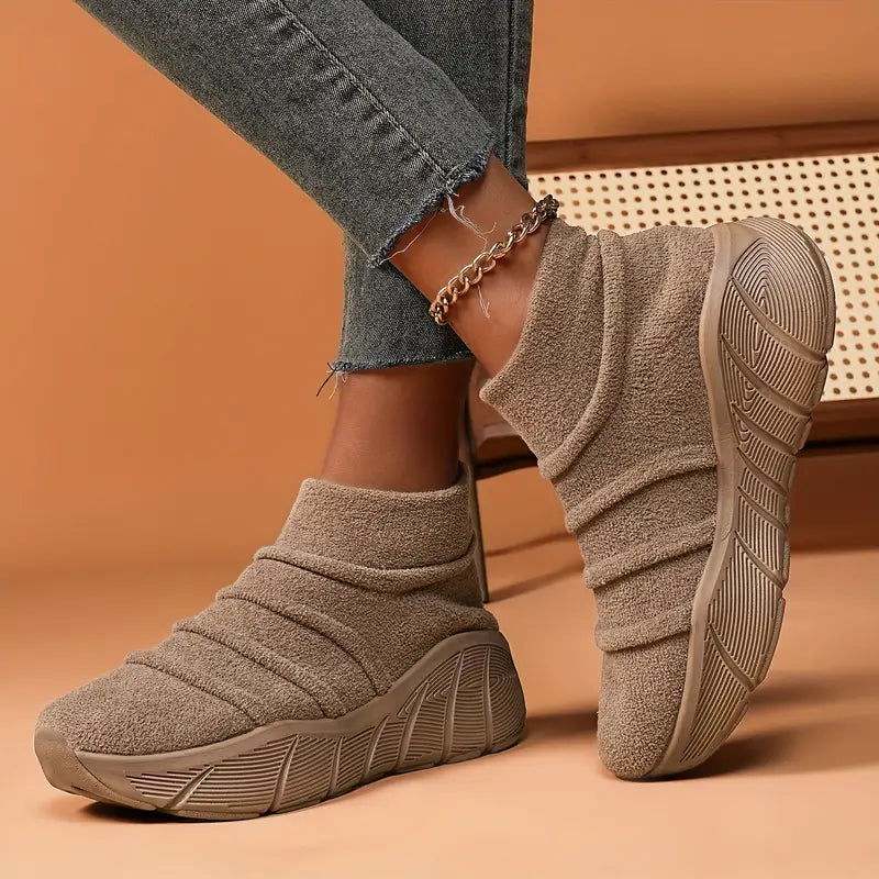 Gemütliche Plüsch-Laufschuhe für Frauen R&B