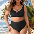 R&B | Schlanke hohe Taille plus Bikini
