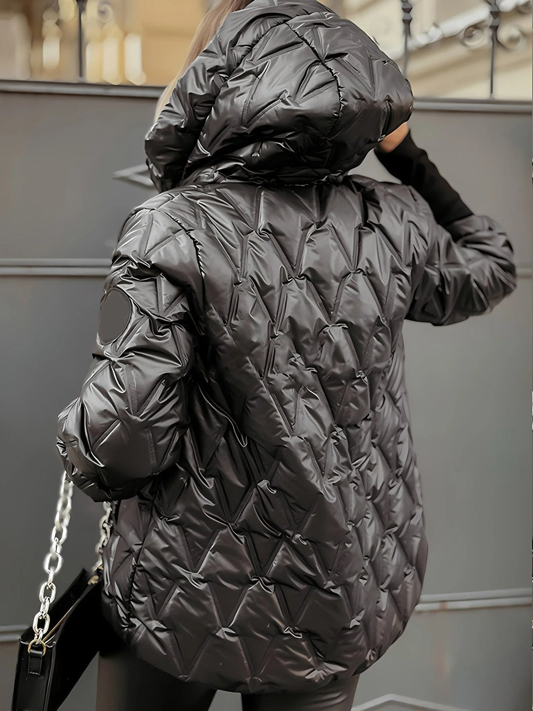 R&B | Gemütliche Patchwork Baumwolljacke für Einen Geschichteten Look Im Lässigen Stil