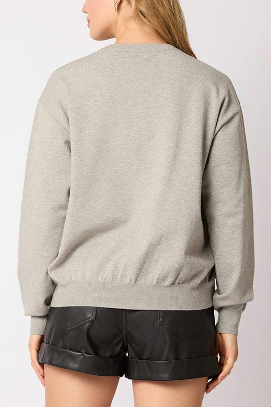 R&B | Weihnachtssoldat Pailletten Mode Lässiger Sweatshirt