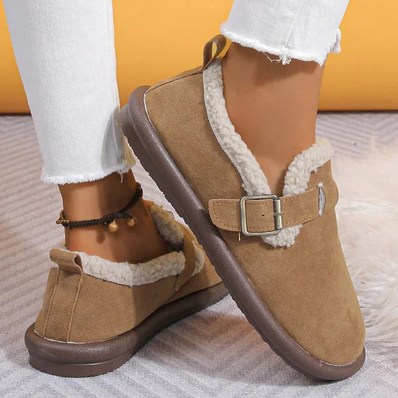 Warme und bequeme flache Schuhe R&B
