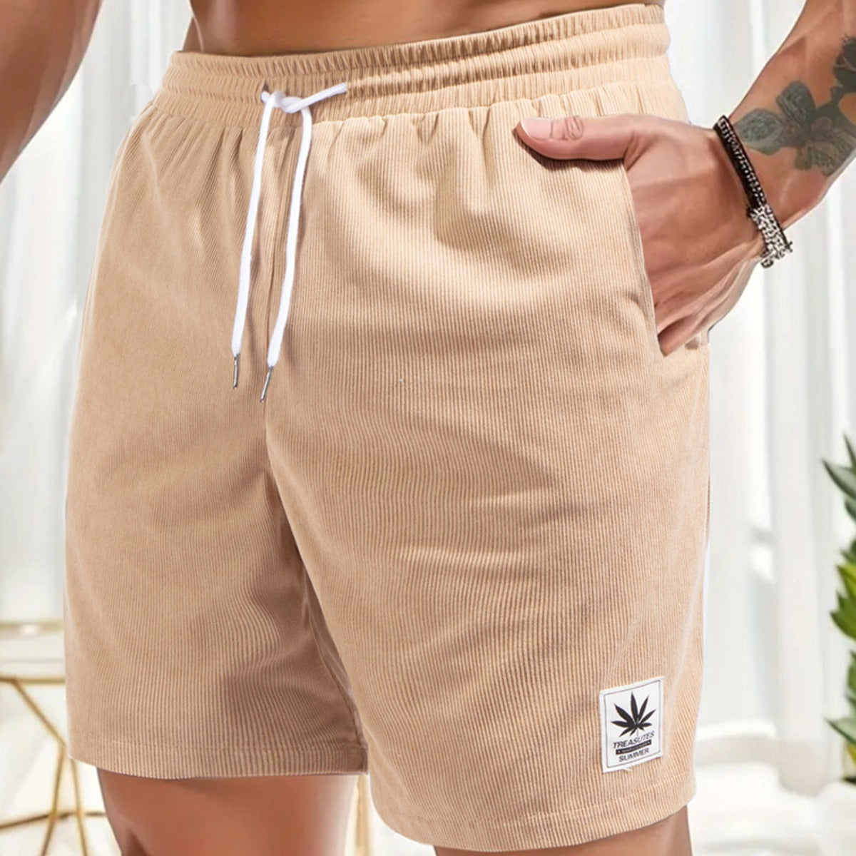 R&B | Sommer Casual Shorts mit Kordelzug