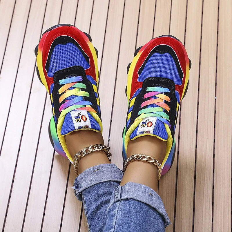 R&B | Bunte orthopädische Turnschuhe mit Stil