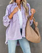 R&B | Edge Patchwork Pocket Denim-Jacke