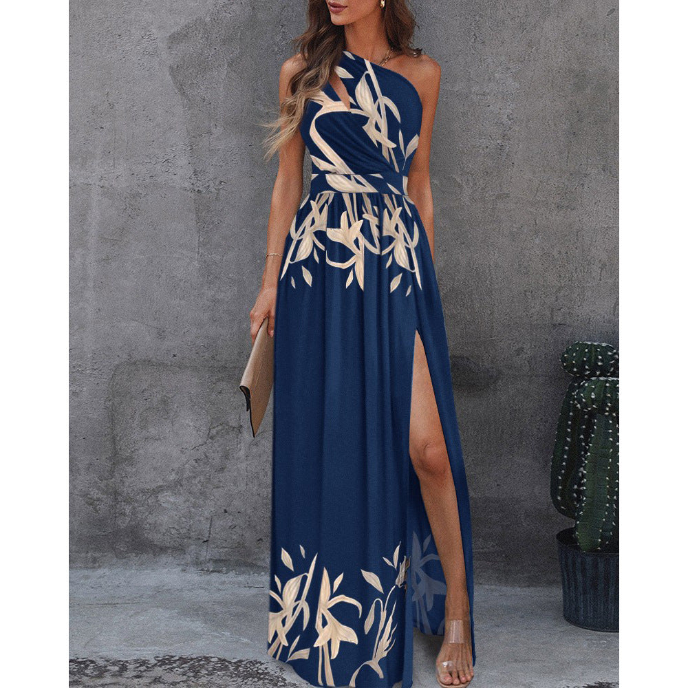 R&B | Frühling/Sommer Schulterfreies Kleid für Frauen