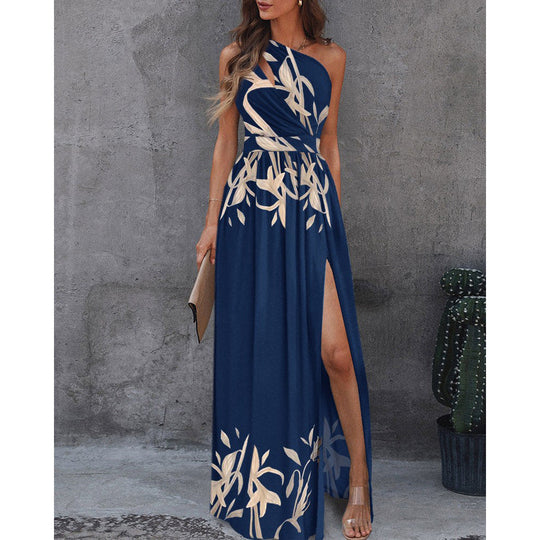 R&B | Frühling/Sommer Schulterfreies Kleid für Frauen