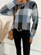 R&B | Karierter Pullover