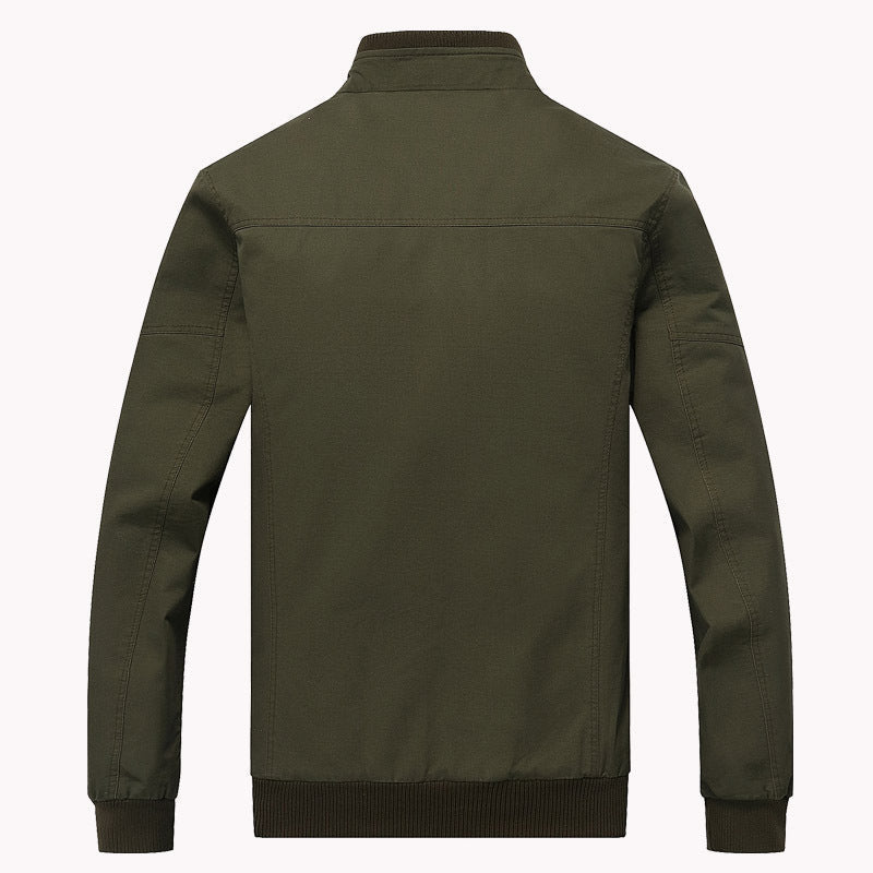 R&B | Herrenjacke Baumwolle Militär Casual