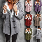 R&B | Warme & Kuschelige Fleece-Damenjacke mit Kapuze