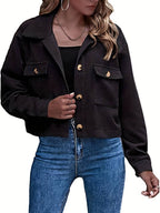 R&B | Kurze Cordjacke für Damen