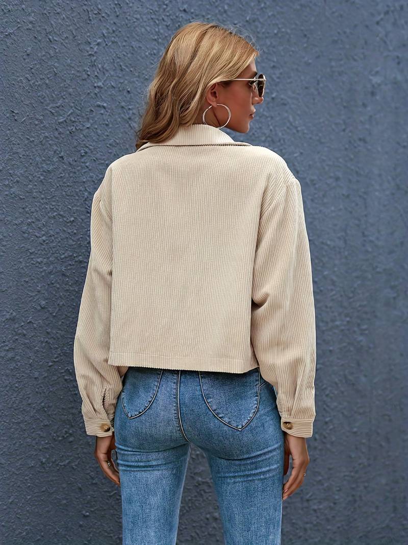 R&B | Kurze Cordjacke für Damen
