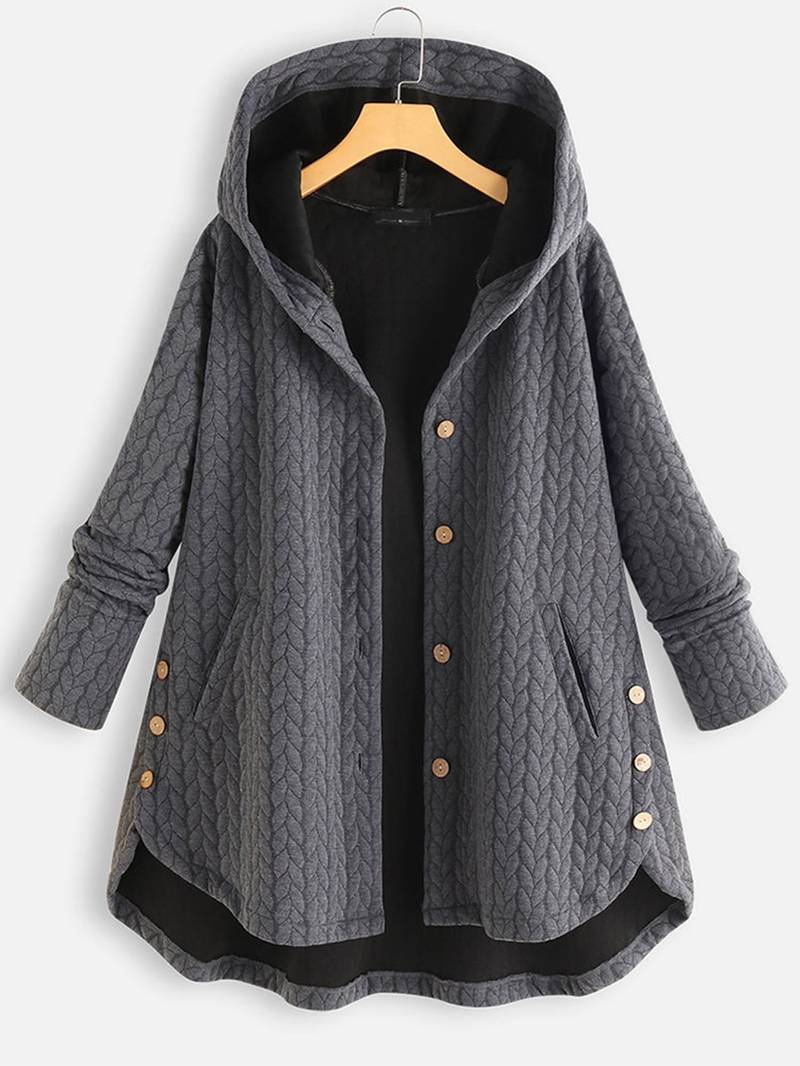 R&B | Bequemer Warmer Wintermantel für Frauen