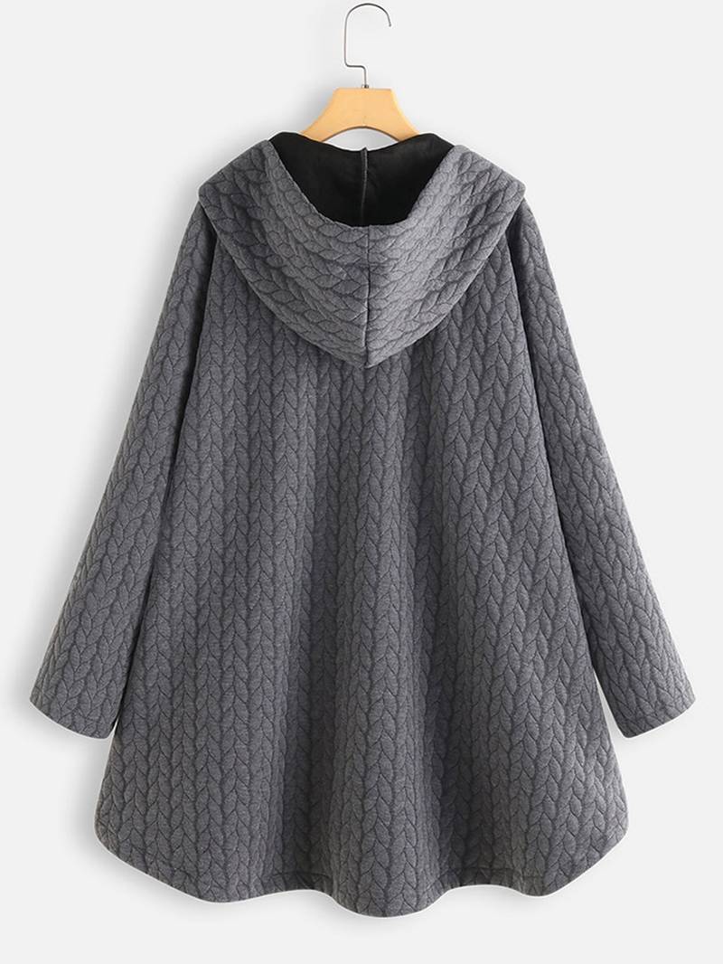 R&B | Bequemer Warmer Wintermantel für Frauen