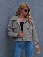 R&B | Kurze Cordjacke für Damen