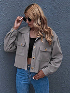 R&B | Kurze Cordjacke für Damen