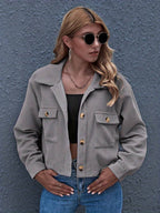 R&B | Kurze Cordjacke für Damen